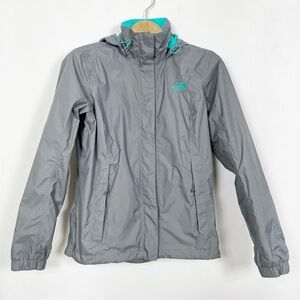The North Face Women’s Dry Vent‎ Grey Windbreaker Jacket with Hood Size Medium